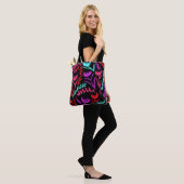 Wildblumen in Colors der POP! Tasche (Am Model)