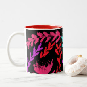 Wildblumen in Colors der POP! Zweifarbige Tasse