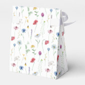 Wildblumen in der Blütendusche Geschenkschachtel (Rückseite)