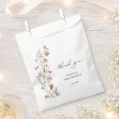 Wildblumen in der Blütendusche Geschenktütchen (Ausgeschnitten)