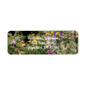 Wildblumen in der Ölmalerei im Foto (Vorne)