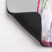 Wildblumen in der Vase Mousepad (Ecke)