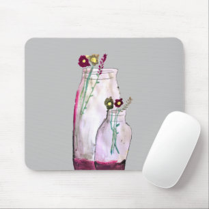 Wildblumen in der Vase Mousepad