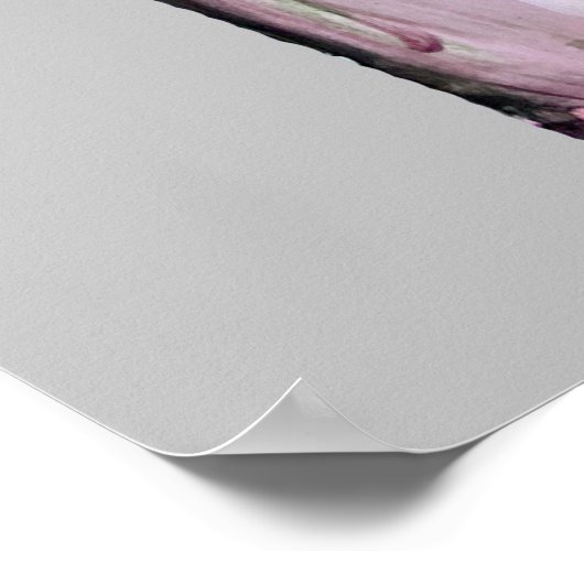 Wildblumen in der Vase Poster (Ecke)