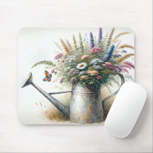Wildblumen in der Wasserdose Mousepad