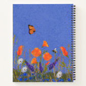 Wildblumen in Feldbereichen - Inspiration Notizblock (Rückseite)