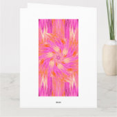 WILDBLUMEN IN PASTELLEN 10 KARTE (Rückseite)