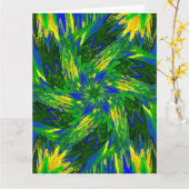 WILDBLUMEN IN PASTELLEN 13 KARTE (Gelbe Blume)