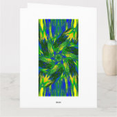 WILDBLUMEN IN PASTELLEN 13 KARTE (Rückseite)