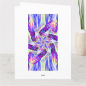 WILDBLUMEN IN PASTELLEN 1 KARTE (Rückseite)