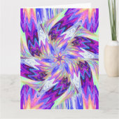 WILDBLUMEN IN PASTELLEN 1 KARTE (Vorderseite)