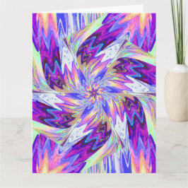 WILDBLUMEN IN PASTELLEN 1 KARTE