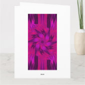 WILDBLUMEN IN PASTELLEN 3 KARTE (Rückseite)