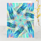 WILDBLUMEN IN PASTELLEN 4 KARTE (Gelbe Blume)