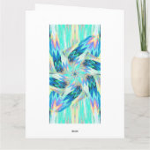 WILDBLUMEN IN PASTELLEN 4 KARTE (Rückseite)