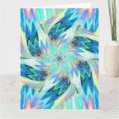 WILDBLUMEN IN PASTELLEN 4 KARTE (Vorderseite)