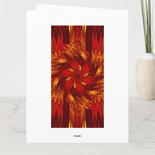 WILDBLUMEN IN PASTELLEN 7 KARTE (Rückseite)