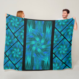 Wildblumen in Pastellen 8 Fleecedecke