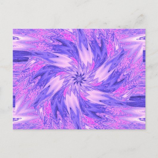 WILDBLUMEN IN PASTELLEN 9 Postkarte (Vorderseite)