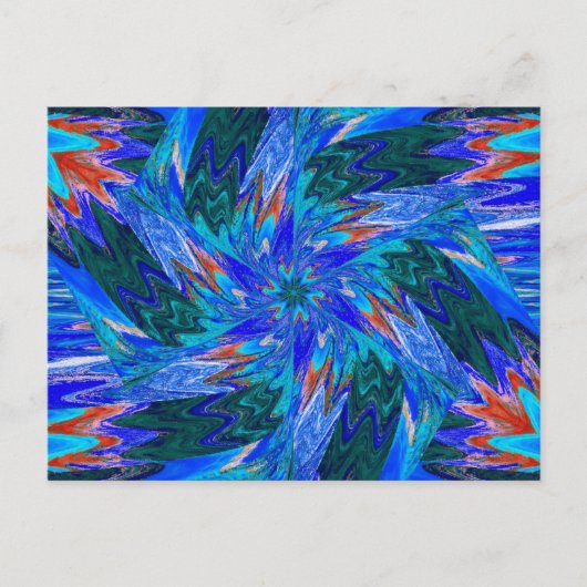 WILDBLUMEN IN PASTELS 12 Postkarte (Vorderseite)