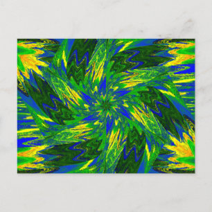 WILDBLUMEN IN PASTELS 13 Postkarte