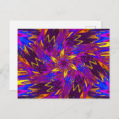 WILDBLUMEN IN PASTELS 14 Postkarte (Vorne/Hinten)