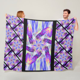 Wildblumen in Pasteten 1 Fleecedecke