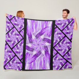 Wildblumen in Pasteten 6 Fleecedecke