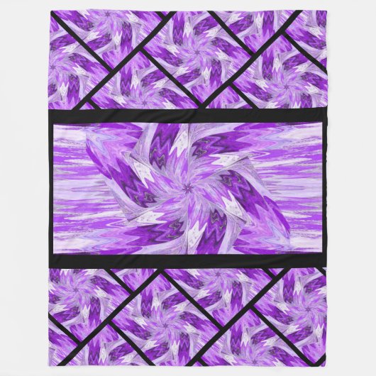 Wildblumen in Pasteten 6 Fleecedecke (Vorderseite)