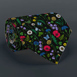 Wildblumen in schwarz krawatte<br><div class="desc">Handgemalte Sammlung von verschiedenen wilden Blume.</div>