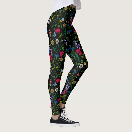 Wildblumen in schwarz leggings (Rechts)