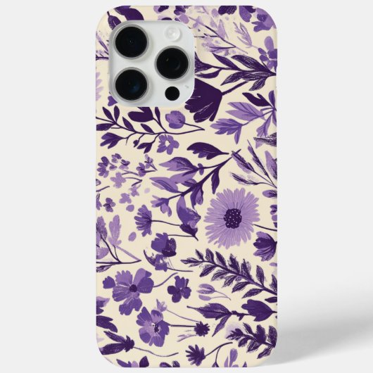 Wildblumen in Violetnuancen💜 Case-Mate iPhone Hülle (Rückseite)
