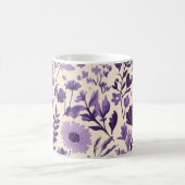 Wildblumen in Violetnuancen💜 Kaffeetasse (Mittel)