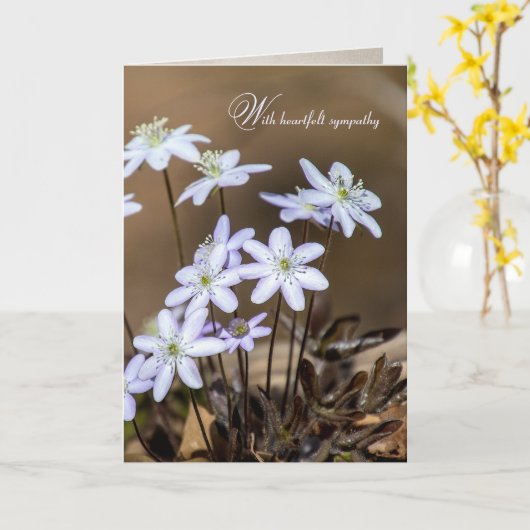 Wildblumen in Wäldern Karte (Gelbe Blume)