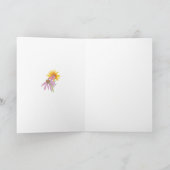Wildblumen, innen leer karte (Innenseite)