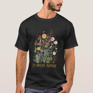 Wildblumen-Inspirierter Blumenstrauß T-Shirt