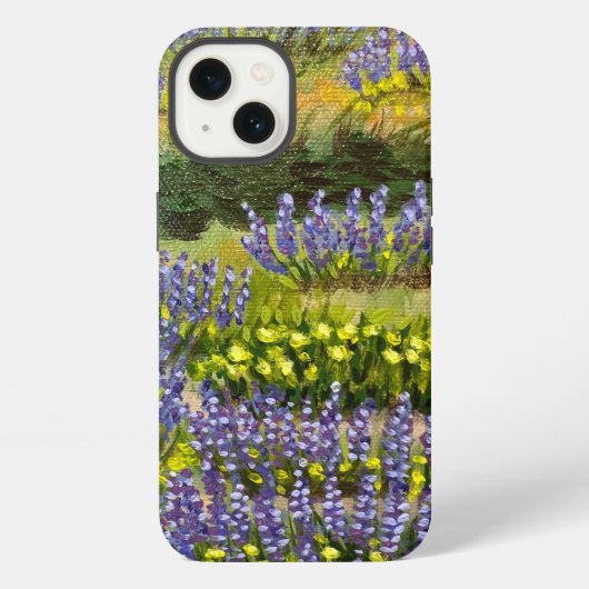 Wildblumen iPhone Hülle (Rückseite)