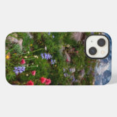 Wildblumen iPhone Hülle (Rückseite (Horizontal))