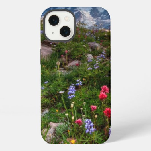 Wildblumen iPhone Hülle (Rückseite)