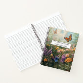 Wildblumen-Journal Notizblock (Innenseite)