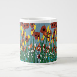Wildblumen Jumbo-Tasse