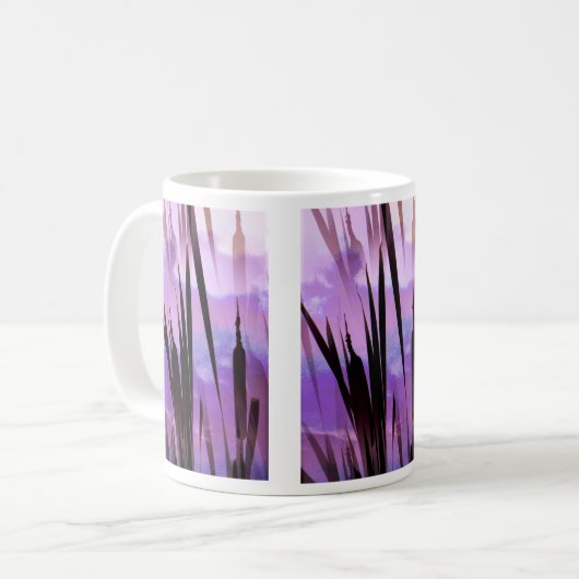 WILDBLUMEN KAFFEE TASSE (Vorderseite Links)