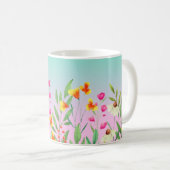 Wildblumen Kaffeetasse (VorderseiteRechts)