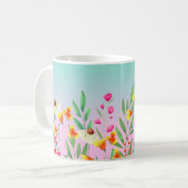 Wildblumen Kaffeetasse (Vorderseite Links)