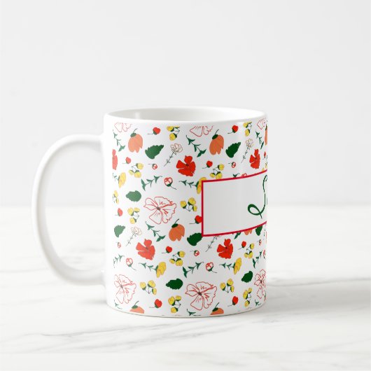 Wildblumen Kaffeetasse (Links)