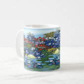 Wildblumen Kaffeetasse (Vorderseite Links)