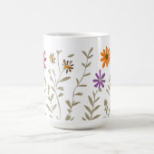 Wildblumen Kaffeetasse (Mittel)