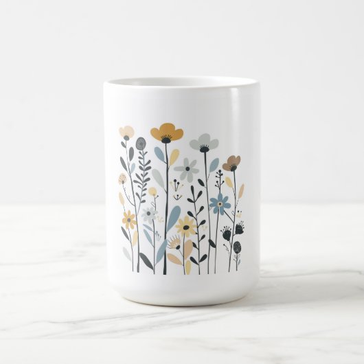 Wildblumen Kaffeetasse (Mittel)