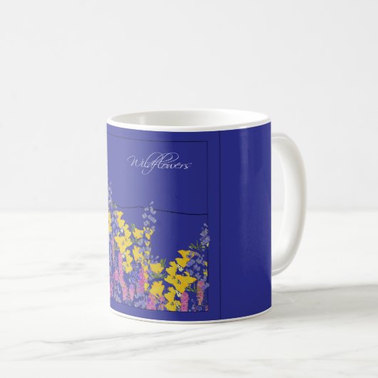 Wildblumen Kaffeetasse (VorderseiteRechts)