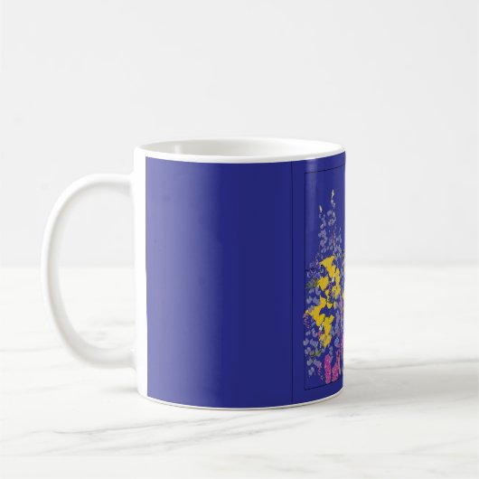 Wildblumen Kaffeetasse (Links)